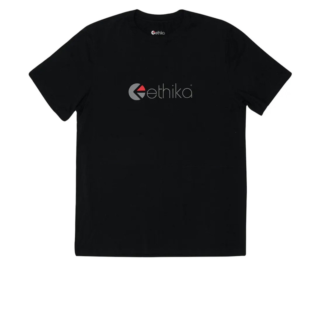 NWOT Boys Ethika T Shirt Black Size XL X Large